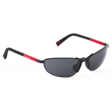 Prada - Prada Linea Rossa Collection - Occhiali da Sole Avvolgente - Nero Ardesia - Prada Collection - Occhiali