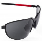 Prada - Prada Linea Rossa Collection - Occhiali da Sole Avvolgente - Nero Ardesia - Prada Collection - Occhiali