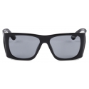 Prada - Prada Runway - Mask Sunglasses - Black Anthracite Gray - Prada Collection - Sunglasses - Prada Eyewear