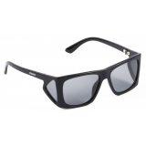 Prada - Prada Runway - Mask Sunglasses - Black Anthracite Gray - Prada Collection - Sunglasses - Prada Eyewear