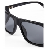 Prada - Prada Runway Collection - Occhiali da Sole a Maschera - Nero Antracite - Prada Collection - Occhiali da Sole