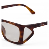 Prada - Prada Runway Collection - Occhiali da Sole a Maschera - Tartaruga Blu - Prada Collection - Occhiali da Sole