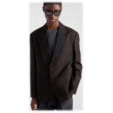Prada - Prada Runway - Mask Sunglasses - Tortoiseshell Dark Grey - Prada Collection - Sunglasses - Prada Eyewear