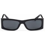 Prada - Prada Runway Collection - Occhiali da Sole a Maschera - Nero Ardesia - Prada Collection - Occhiali da Sole