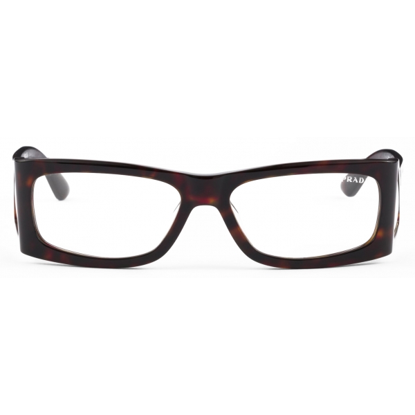 Prada - Prada Runway - Mask Sunglasses - Briarwood Tortoiseshell Blue - Prada Collection - Sunglasses - Prada