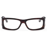 Prada - Prada Runway - Mask Sunglasses - Briarwood Tortoiseshell Blue - Prada Collection - Sunglasses - Prada