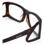Prada - Prada Runway Collection - Occhiali da Sole a Maschera - Tartaruga Radica Blu - Prada Collection - Occhiali