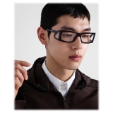 Prada - Prada Runway - Mask Sunglasses - Briarwood Tortoiseshell Blue - Prada Collection - Sunglasses - Prada