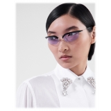 Prada - Prada Runway - Cat Eye Sunglasses - Black Lavander - Prada Collection - Sunglasses - Prada Eyewear