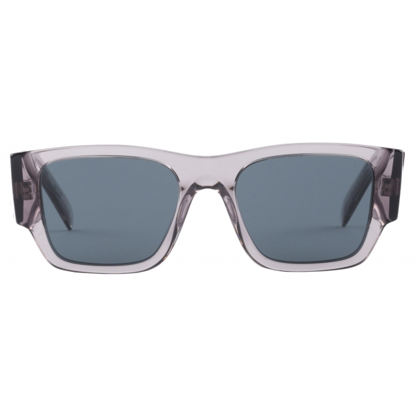 Prada - Prada Symbole - Square Sunglasses - Transparent Asphalt Gray Graphite - Prada Collection - Sunglasses