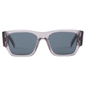 Prada - Prada Symbole - Square Sunglasses - Transparent Asphalt Gray Graphite - Prada Collection - Sunglasses