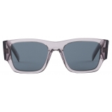 Prada - Prada Symbole - Square Sunglasses - Transparent Asphalt Gray Graphite - Prada Collection - Sunglasses