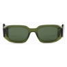 Prada - Prada Symbole - Geometric Sunglasses - Military Green - Prada Collection - Sunglasses - Prada Eyewear