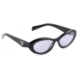 Prada - Prada Symbole Collection - Occhiali da Sole Cat Eye - Nero Lavanda - Prada Collection - Occhiali da Sole
