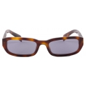 Prada - Prada Symbole - Rectangular Sunglasses - Tortoiseshell Dark Blue Denim - Prada Collection - Sunglasses