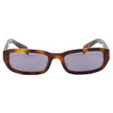 Prada - Prada Symbole - Rectangular Sunglasses - Tortoiseshell Dark Blue Denim - Prada Collection - Sunglasses