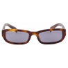 Prada - Prada Symbole - Rectangular Sunglasses - Tortoiseshell Dark Blue Denim - Prada Collection - Sunglasses