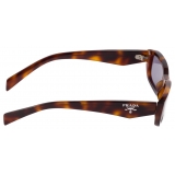 Prada - Prada Symbole - Rectangular Sunglasses - Tortoiseshell Dark Blue Denim - Prada Collection - Sunglasses