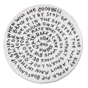 Qeeboo - Morning Thoughts Carpet Round - Tappeto Qeeboo by Shantell Martin - Arredo - Casa