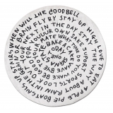 Qeeboo - Morning Thoughts Carpet Round - Tappeto Qeeboo by Shantell Martin - Arredo - Casa