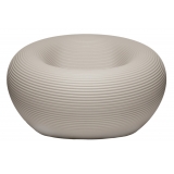 Qeeboo - Nami Armchair - Dove Grey - Qeeboo Chair by Stefano Giovannoni - Furnishing - Home