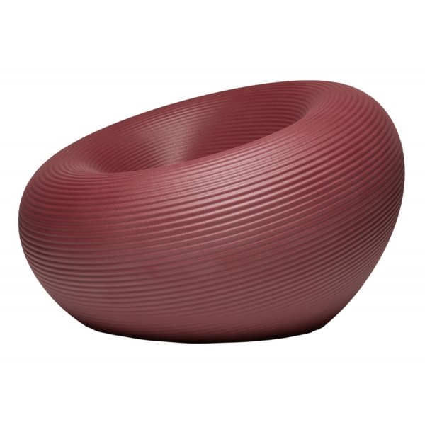 Qeeboo - Nami Armchair - Indian Red - Qeeboo Chair by Stefano Giovannoni - Furnishing - Home