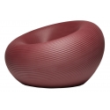 Qeeboo - Nami Armchair - Indian Red - Qeeboo Chair by Stefano Giovannoni - Furnishing - Home
