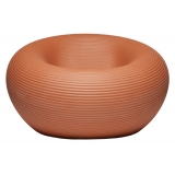 Qeeboo - Nami Armchair - Terracotta - Sedia Qeeboo by Stefano Giovannoni - Arredo - Casa