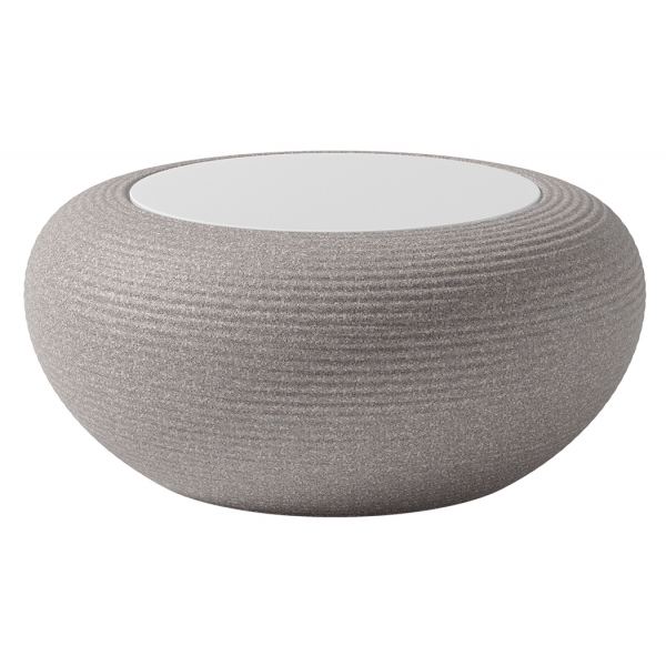 Qeeboo - Nami Low Table Mix - Warm Grey Mix - Qeeboo Table by Stefano Giovannoni - Furnishing - Home