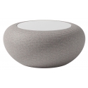 Qeeboo - Nami Low Table Mix - Warm Grey Mix - Qeeboo Table by Stefano Giovannoni - Furnishing - Home