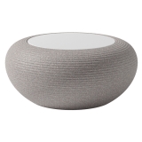 Qeeboo - Nami Low Table Mix - Warm Grey Mix - Qeeboo Table by Stefano Giovannoni - Furnishing - Home