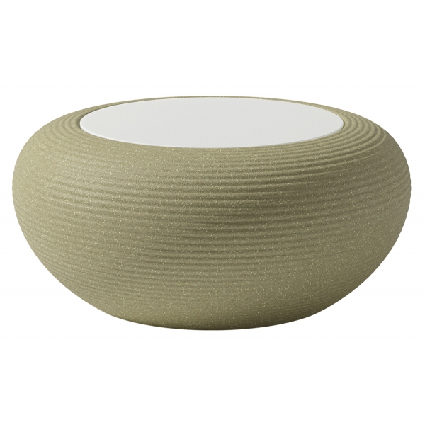 Qeeboo - Nami Low Table Mix - Sage Green Mix - Qeeboo Table by Stefano Giovannoni - Furnishing - Home