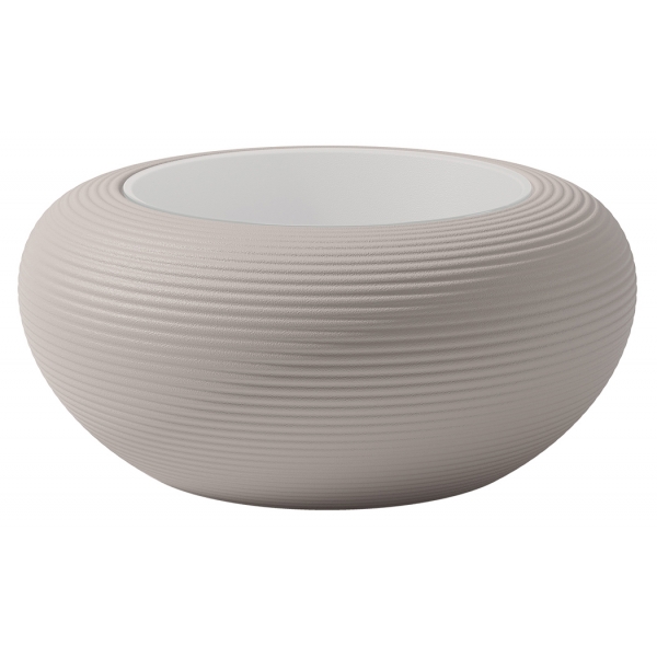 Qeeboo - Nami Low Table Mix - Dove Grey - Qeeboo Table by Stefano Giovannoni - Furnishing - Home