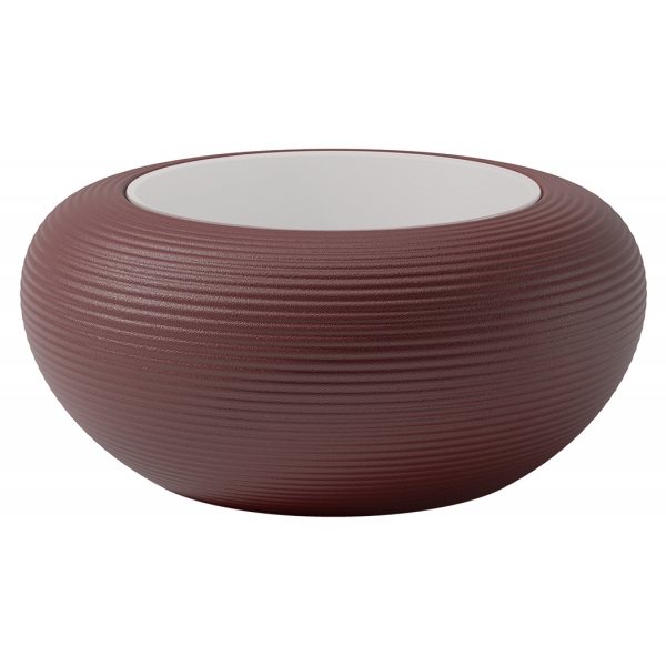 Qeeboo - Nami Low Table Mix - Dove Grey - Qeeboo Table by Stefano Giovannoni - Furnishing - Home