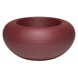 Qeeboo - Nami Planter - Indian Red - Fioriera Qeeboo by Stefano Giovannoni - Illuminazione - Casa