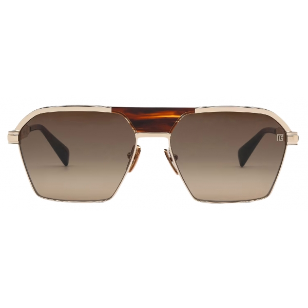 Balmain - Occhiali da Sole Sergeant - Oro - Balmain Eyewear