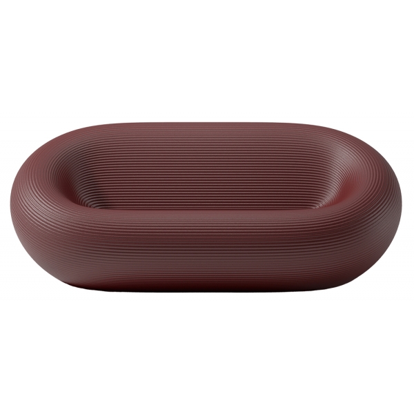 Qeeboo - Nami Sofa - Indian Red - Divano Qeeboo by Stefano Giovannoni - Illuminazione - Casa