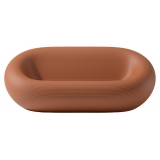 Qeeboo - Nami Sofa - Terracotta - Divano Qeeboo by Stefano Giovannoni - Illuminazione - Casa