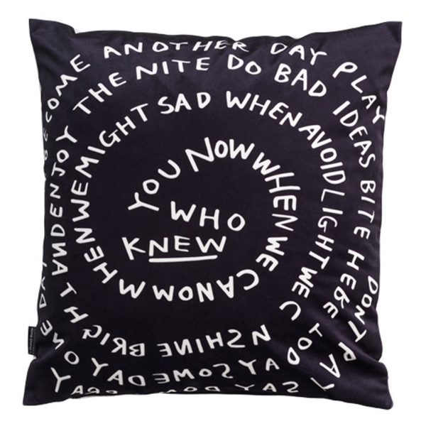 Qeeboo - Orbit Odes Cushion - Cuscino Qeeboo by Shantell Martin - Arredo - Casa