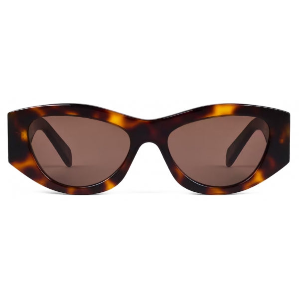 Céline - Occhiali da Sole Triomphe 15 in Acetato - Havana Scuro - Occhiali da Sole - Céline Eyewear