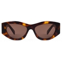Céline - Occhiali da Sole Triomphe 15 in Acetato - Havana Scuro - Occhiali da Sole - Céline Eyewear