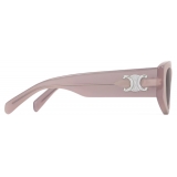 Céline - Occhiali da Sole Triomphe 15 in Acetato - Talpa Latte - Occhiali da Sole - Céline Eyewear