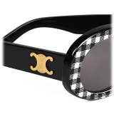 Céline - Triomphe 01 Sunglasses in Acetate - Vichy - Sunglasses - Céline Eyewear