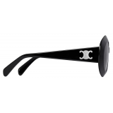 Céline - Triomphe 14 Sunglasses in Acetate - Black - Sunglasses - Céline Eyewear