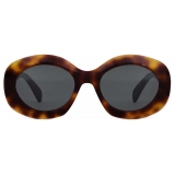 Céline - Occhiali da Sole Triomphe 14 in Acetato - Avana Scuro Classico - Occhiali da Sole - Céline Eyewear