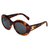 Céline - Triomphe 14 Sunglasses in Acetate - Classic Havana - Sunglasses - Céline Eyewear