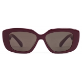 Céline - Occhiali da Sole Triomphe 04 in Acetato - Melanzana Scuro - Occhiali da Sole - Céline Eyewear