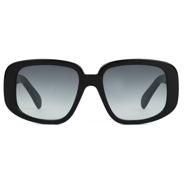 Céline - Occhiali da Sole Squadrati S299 in Acetato - Nero - Occhiali da Sole - Céline Eyewear