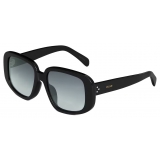 Céline - Occhiali da Sole Squadrati S299 in Acetato - Nero - Occhiali da Sole - Céline Eyewear