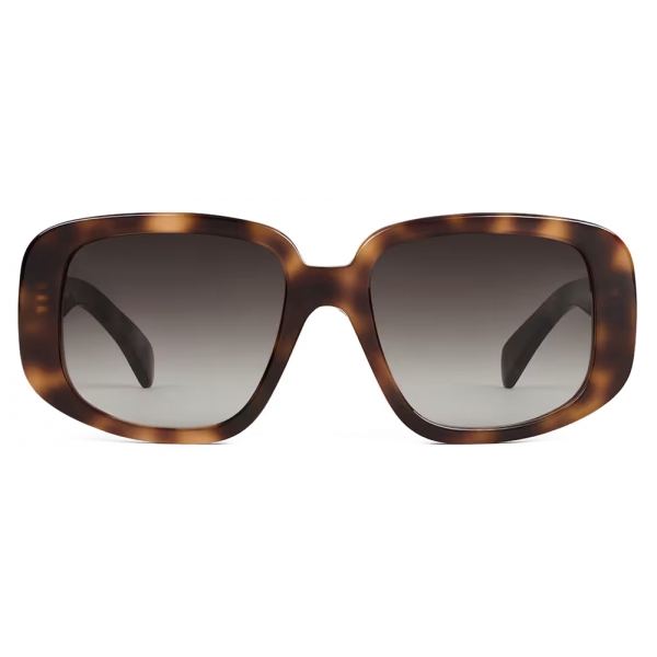 Céline - Occhiali da Sole Squadrati S299 in Acetato - Avana Rosa - Occhiali da Sole - Céline Eyewear